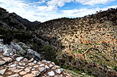 Hania, the Akrotiri peninsula. From the Gouverneto monastery a path leaves to the north and enters an impressive and majestic gorge called Avlaki.